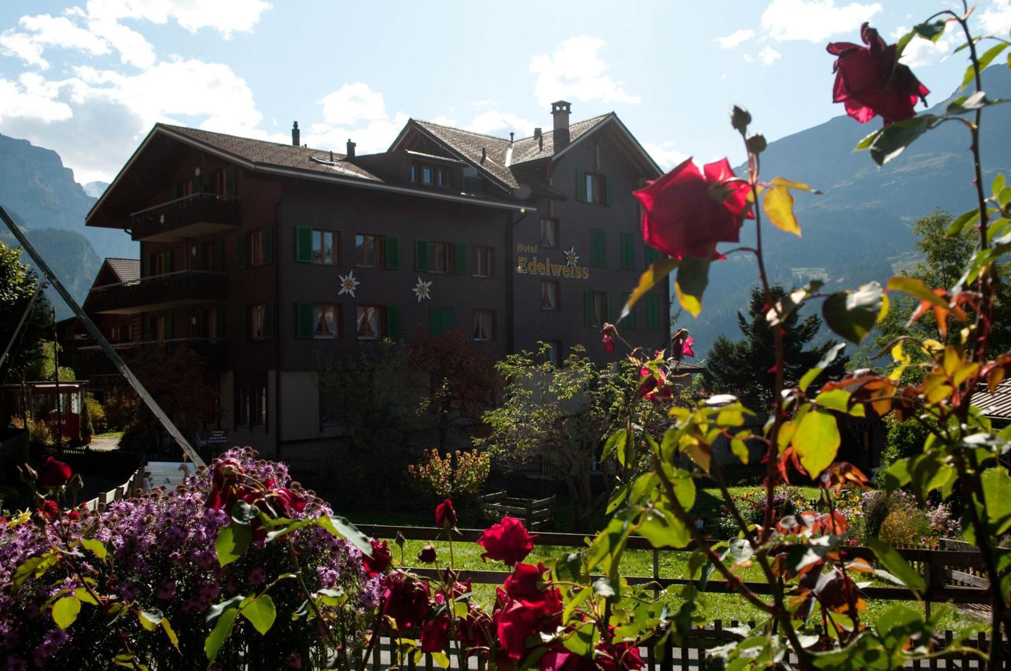 Hotel Edelweiss Wengen Bagian luar foto