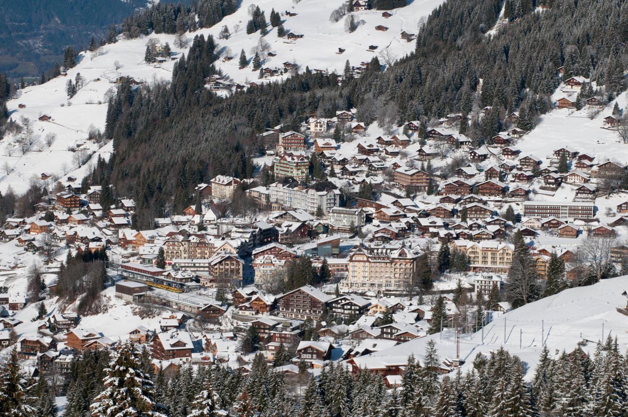 Hotel Edelweiss Wengen Bagian luar foto