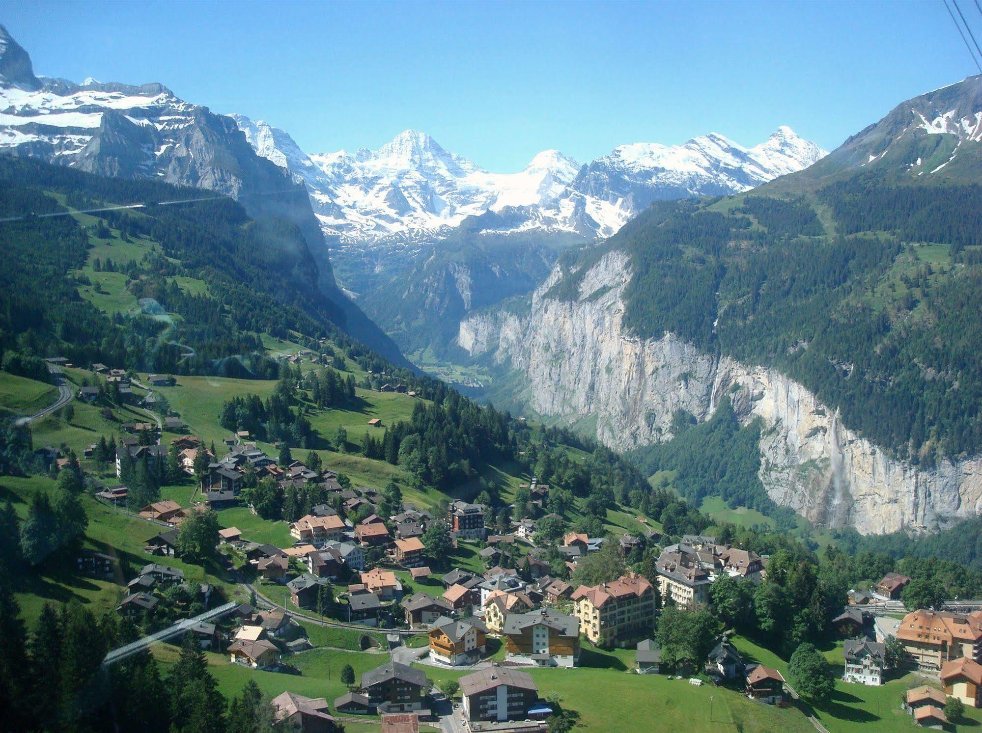 Hotel Edelweiss Wengen Bagian luar foto